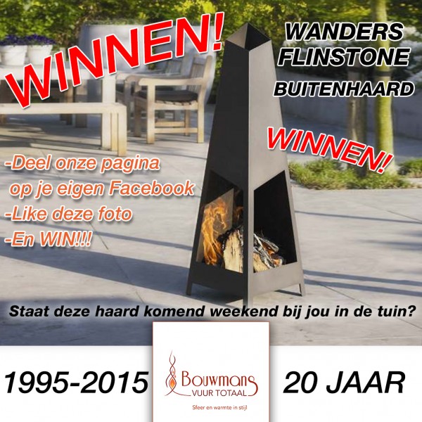 Wanders Flinstone winactie Facebook