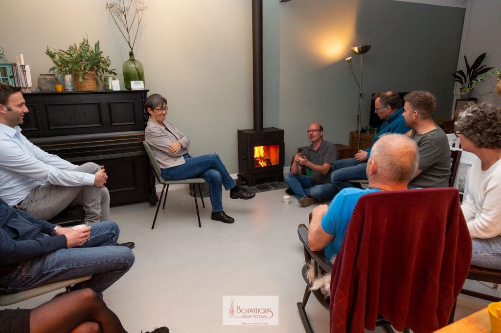 Bouwmans Hout stoken openhaard openhaarden haard kachel cursus training stook workshop eindhoven burgerinitiatief barbas dik geurts Patrick van Mierlo Helmond